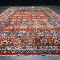 P.ersian Ishafan Rug 345 x 248cm (ISAF)