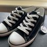 New Look black canvas low top trainers NWT  UK 5 / EU 38 Image 2