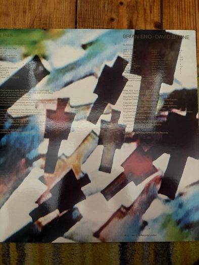 Brian Eno / David Byrnes vinyl lp