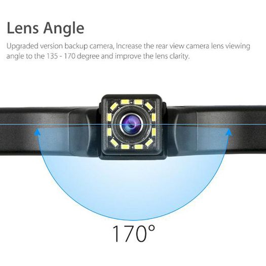 Waterproof HD Car Van Truck RearView Reverse Backup Camera License Plate Night Vision
