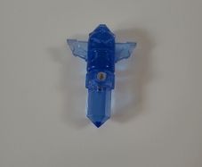 Skylanders Trap Team Water Tiki Tidal Trap Blue Teal Crystal Figure Xbox One