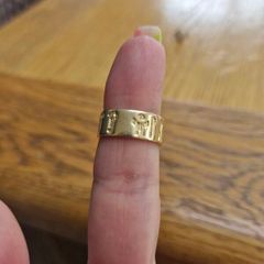 History of Ireland 14ct gold ring