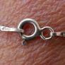 Vintage 925 Sterling Silver Pendant With Chain 5.1g L10,5" Image 8