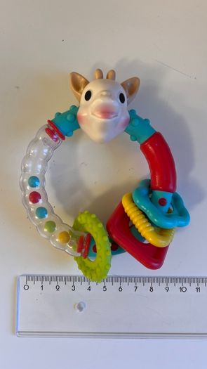 Sophie la Girafe 2-in-1 Multi-Textured Baby Rattle and Teething Toy