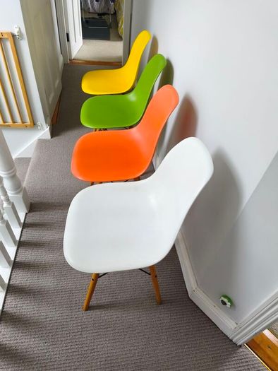 Set of 4 Scandi Kitchen Chairs