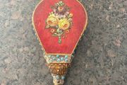 C1910 Antique Red-painted And Oil-gilt-decorated Decorative Only