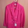 Tommy Hilfiger - Blazer - Pink - Linen Cotton - Fits UK 10 to 12 - BNWT RRP 300 Image 9
