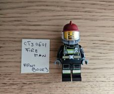 lego cty0601 fireman, from books