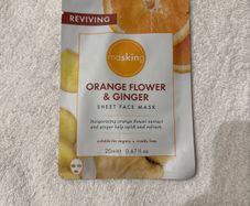 1 x Masking Orange Flower & Ginger Face Mask
