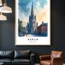 Dublin Wall Art Print, Travel Art Poster Image 7