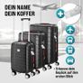 3-Piece Hard Shell Luggage Set Suitcase Set Image 5