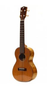 Cedar and willow concert ukulele with case