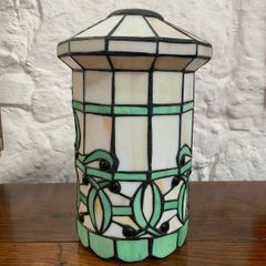 Art Deco Style Leaded Glass Shade.