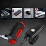 Bike Light, USB LED Rechargeable, Front and rear, Headlight Lamp Flashlight Cycling Safety Warning Light Image 7