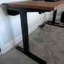 MITTZON office desk walnut veneer/black Image 3