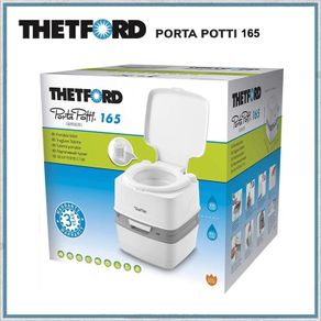 Thetford Porta Potti 165 Portable Camping Toilet New in Box