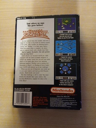 Captain Skyhawk Nintendo