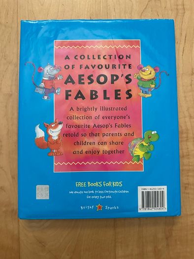 A collection of favourite Aesop's Fables - Hardback: Ages 7-9 years years