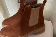 S.Oliver Cognac Ankle Boots