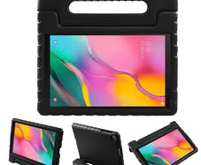 For Samsung Galaxy Tab A 8.0" 2019 Kids Case Shockproof Cover With Stand Black