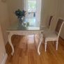 French dining table and chairs Image 3