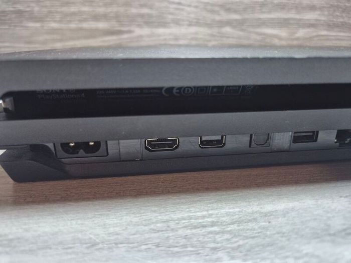 Sony PlayStation 4 Pro 1TB Black Console With Cables Controller Tested Working