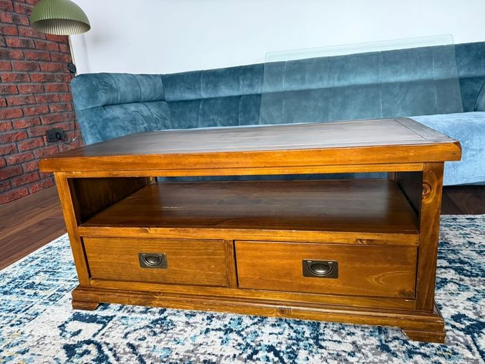 Egyptian coffee table. New zeeland pine.
