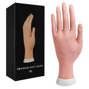 Practice Movable Soft Hand Training Nail Practice Hand