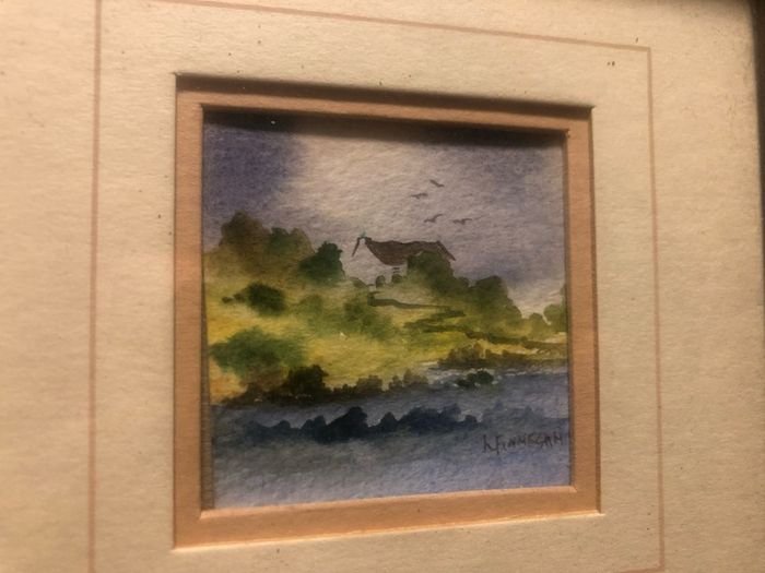 vintage watercolor