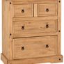 Corona 2+2 Drawer Chest Image 3