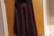Nude  Plum Skirt.   S.14. .