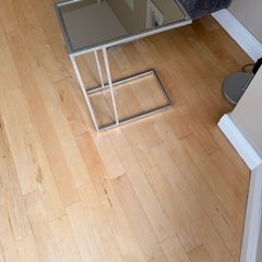 Two side tables silver with mirror top
