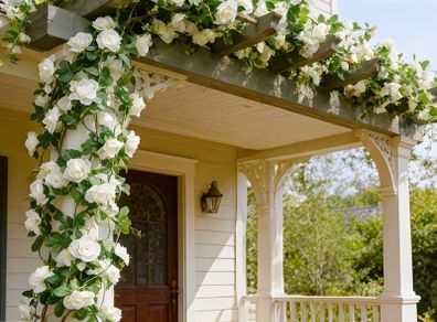 Artificial rose/poney flower for wedding or special occasions