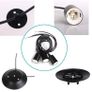 Modern and Retro Pendant Light, 3 Arms DIY Spider Chandelier Creative Adjustable 150CM Vintage Ceiling Pendant Lamp Fixture with E27 Socket, Black Image 4