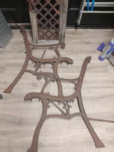 free garden bench frame