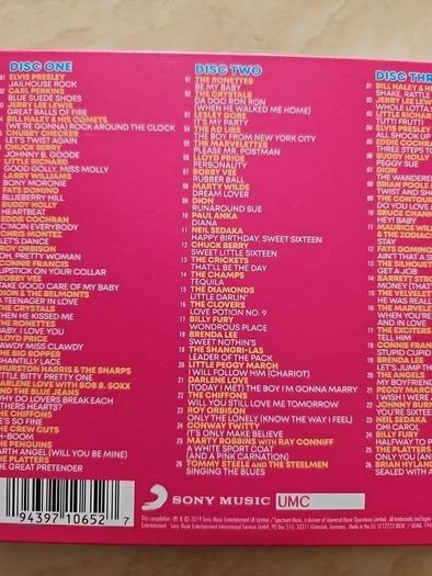 The #1 Rock N Roll Jukebox 3CD