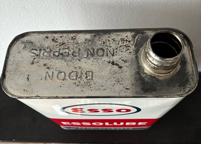 Vintage Esso 2L Oil Tin