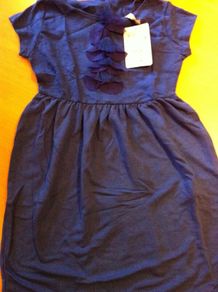 Blue Zara Girls Dress age 9-10