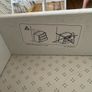 IKEA HAUGA White 3-Drawer Dresser Image 8