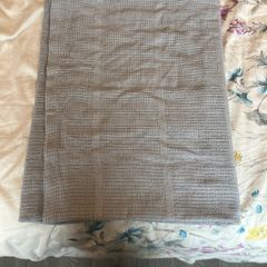 Grey baby blanket