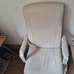 desk and chair