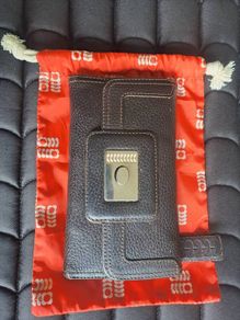 orla kiely leather wallet