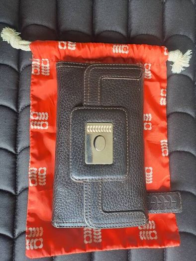 orla kiely leather wallet