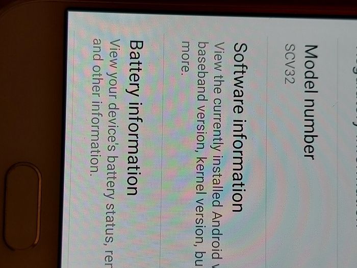 Samsung Galaxy A8, Model SCV32, 32GB HDD, 2GB Ram, excellent condition and working great