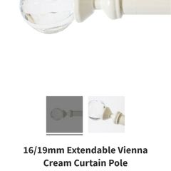 extendable curtain pole