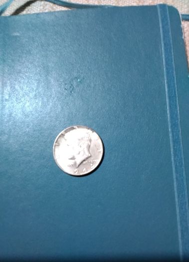 Jfk  Kennedy   Silver  Half Dollar