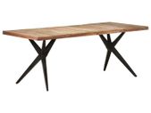 Dining Table 200x90x76 cm Solid Reclaimed Wood