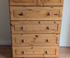 Wooden Chest of Drawers