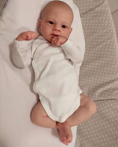 Reborn Baby Dolls 17 Inch Silicone Baby Dolls That Look Real Soft Cloth Body Preemie Babies Realsitic Newborn Baby Dolls (FREE POSTAGE)