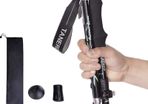 Trekking Pole, Collapsible Walking Hiking Stick for Men Women, Ultralight Aluminum Ski Pole with EVA Grip (FREE SHIPPING)